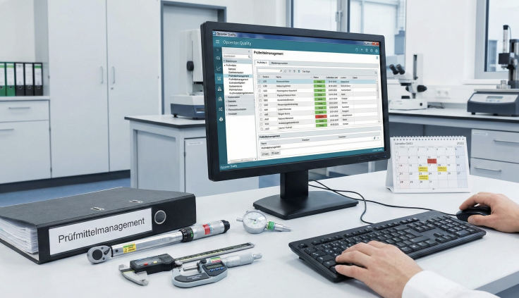 Pr&uuml;fmittelmanagement-Portal &ndash; Kalibrierscheine, Fristen und R&uuml;ckverfolgung bei 3D Messtechnik KMK GmbH