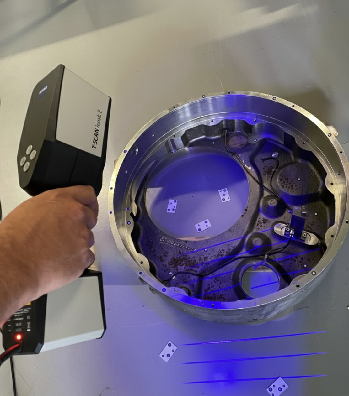 ZEISS T-SCAN hawk 2 – 3D-Laserscanner für optische Vermessung