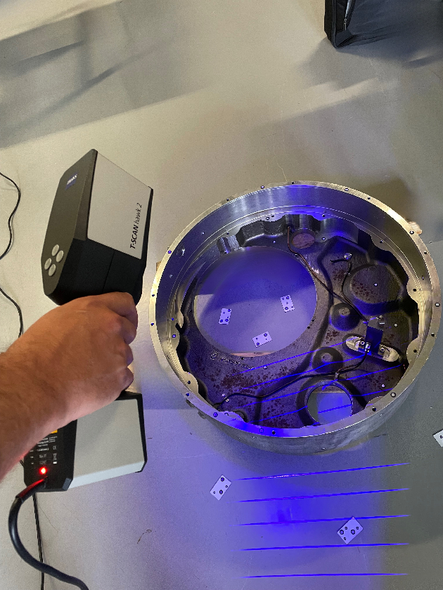 ZEISS T-SCAN hawk 2 &ndash; handgef&uuml;hrter 3D-Laserscanner f&uuml;r optische Vermessung