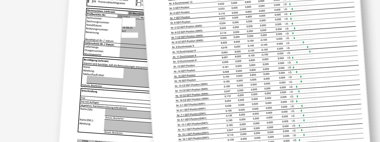 Erstmusterprüfbericht (EMPB) nach VDA Band 2 und Messbericht mit Soll-Ist-Vergleich — auditfeste Dokumentation für Serienfreigabe und PPAP