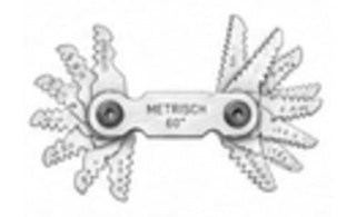 Gewindeformlehre – Kalibrierung bei 3D Messtechnik KMK GmbH, Offenburg